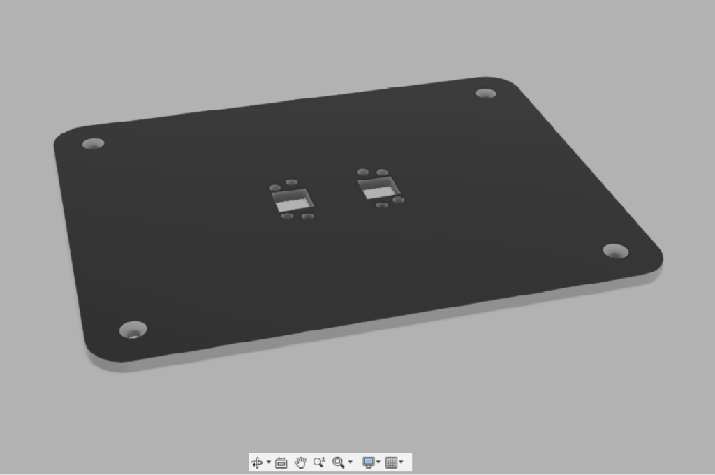 Embase fixation sol sur mesure pour support écrans LCD