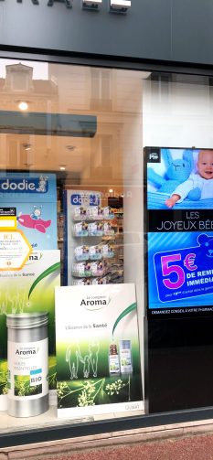 Digital signage installation